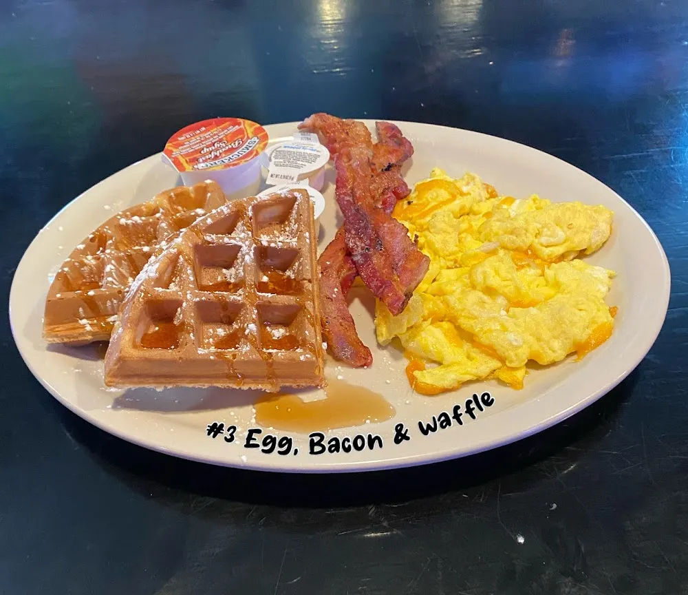 Egg Bacon & Waffle