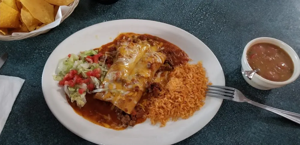 Queso Enchilada Rice And